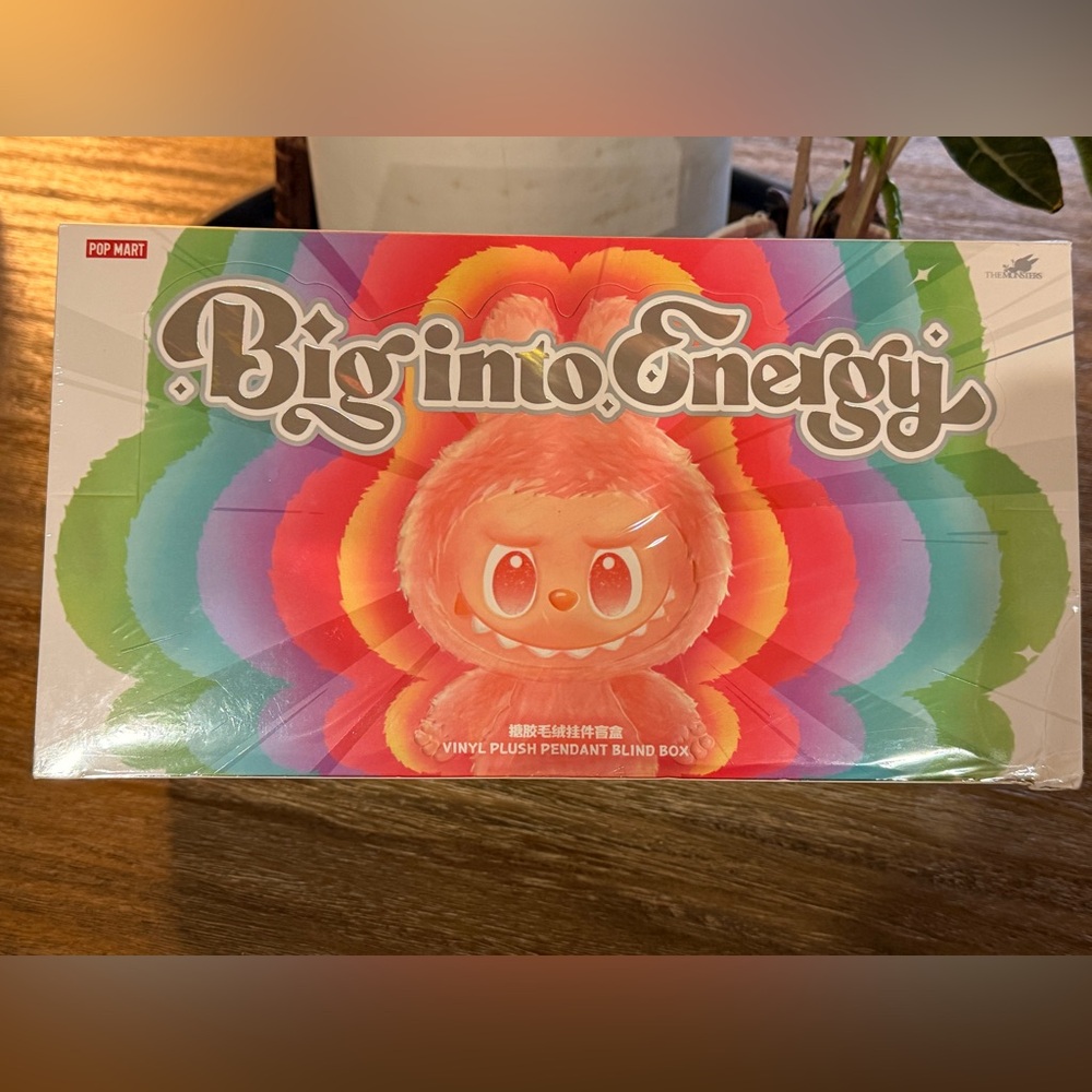 Authentic Pop Mart Sealed Full Box Set Labubu Big into Energy!
